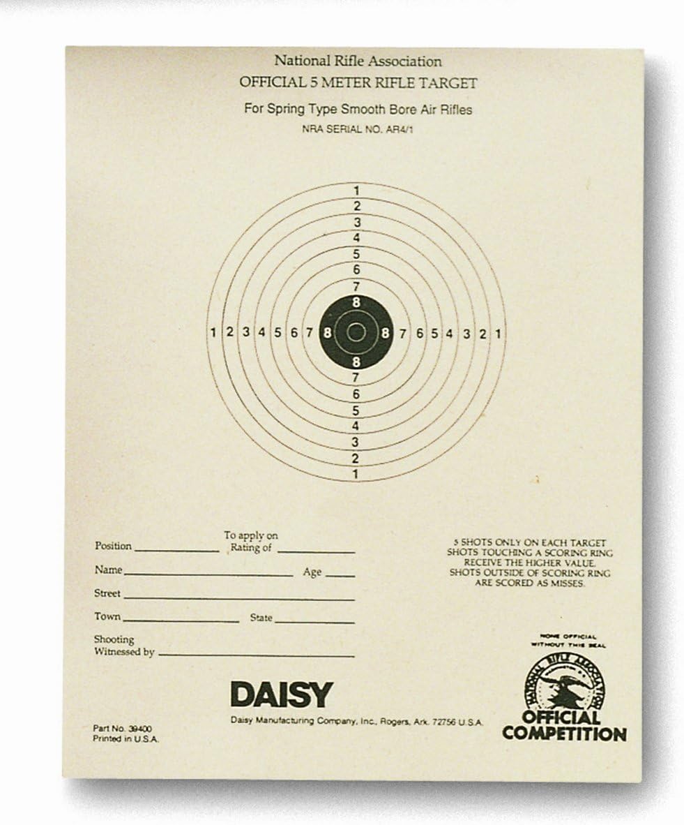 Daisy 990408-810 5-Meter BB Targets, Multi : Airsoft Targets : Sports & Outdoors