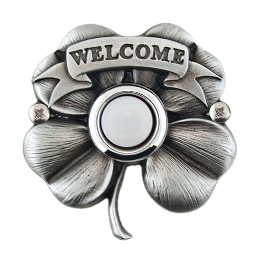 Amazon Com Shamrock Decorative Doorbell With Lighted Button Handmade