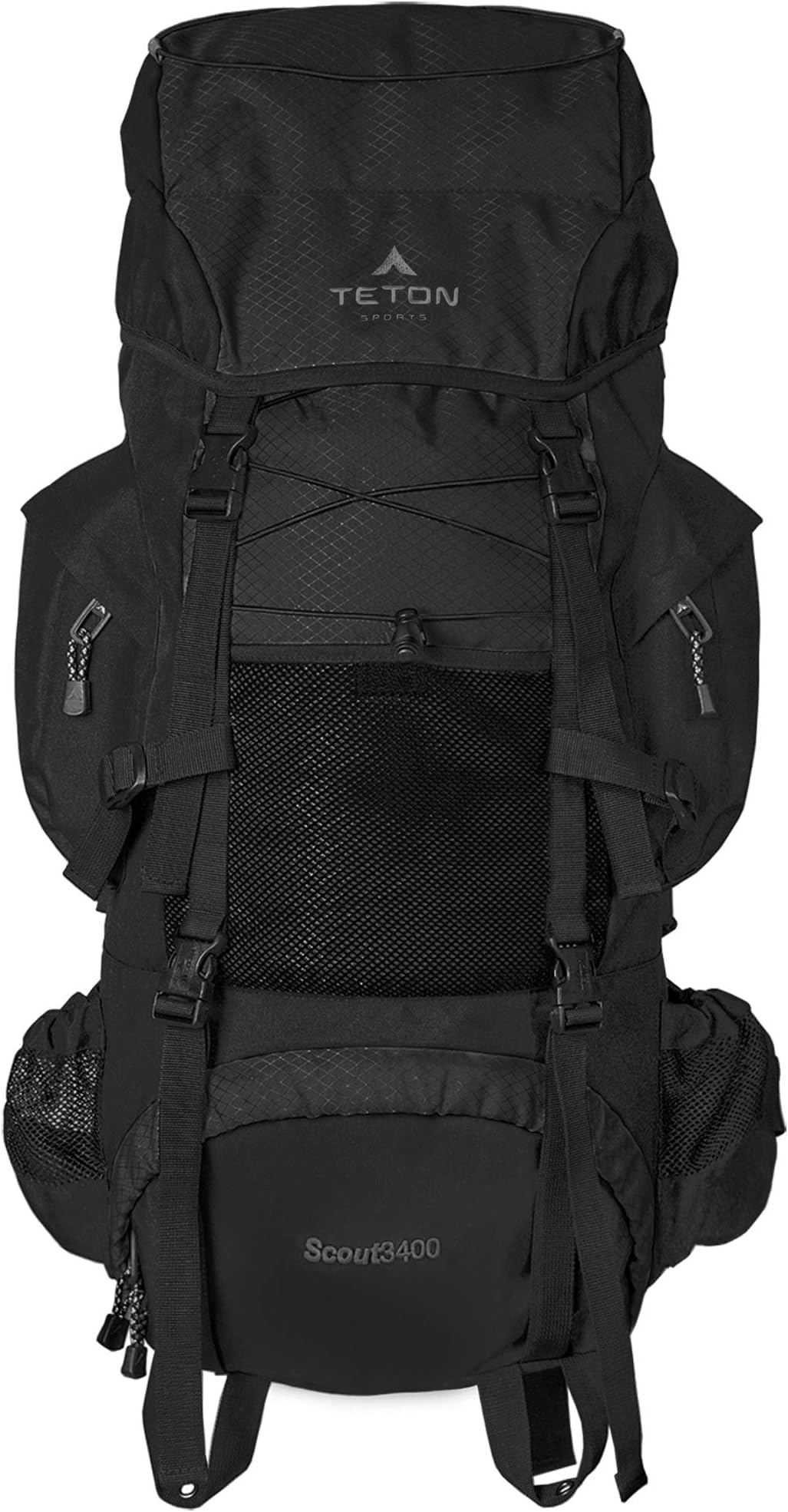 TETON Sports Scout 3400 Internal Frame Backpack; High-Performance Backpack for Backpacking, Hiking, Camping