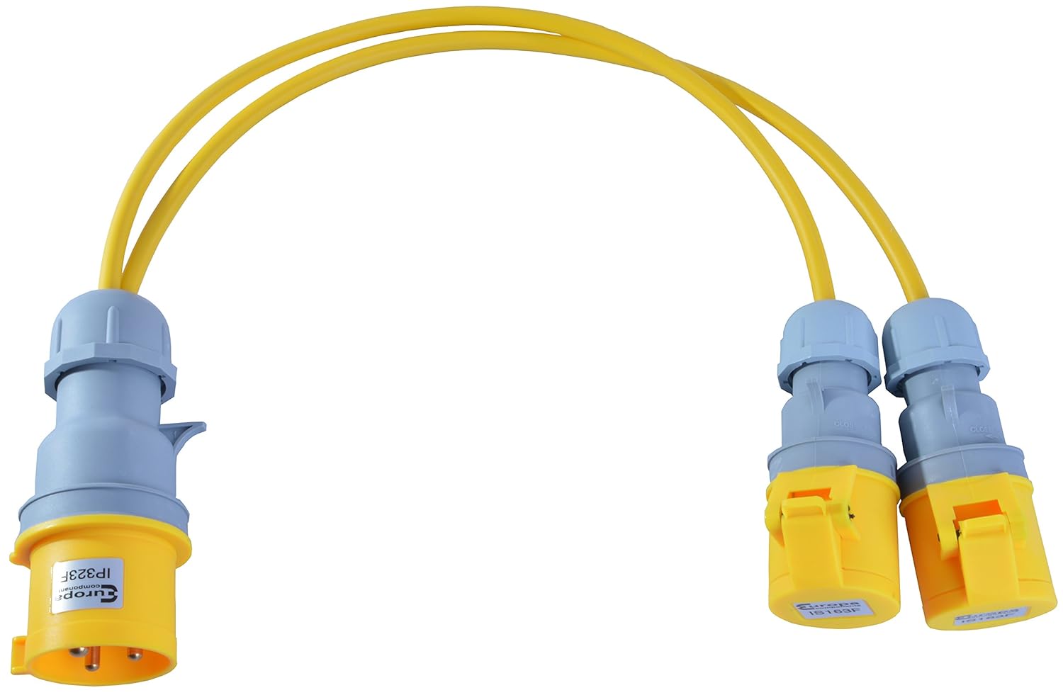 110V 32 AMP Plug to 2x 32 AMP Sockets Splitter 2 Way Amazon.co.uk Electronics 110V 32 AMP Plug to 2x 32 AMP Sockets Splitter 2 Way Amazon.co.uk Electronics