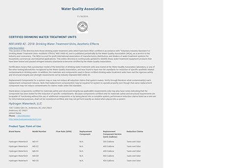 Morning Dew MD-01 repuesto de filtro de refrigerador, compatible ...
