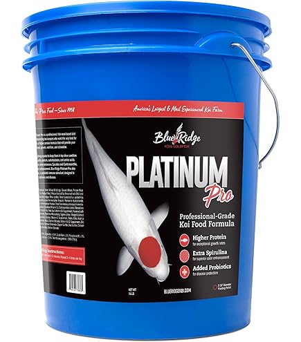 Blackwater Premium Koi & Goldfish Food 2lb - Max Growth Medium Pellet Formula