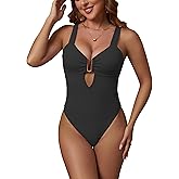 geluboao One Piece Swimsuit Women Sexy U-Wire Cutout Popular Swimsuit High Cut Thong 2026 Summer Beach Swim Bathing Suits