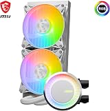 MSI MAG CoreLiquid E240 AIO CPU Cooler ARGB Dual-Chamber Water Block view 3