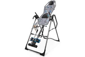 Teeter FitSpine X3 Inversion Table, Deluxe Easy-to-Reach Ankle Lock, Back Pain Relief Kit, FDA-Registered