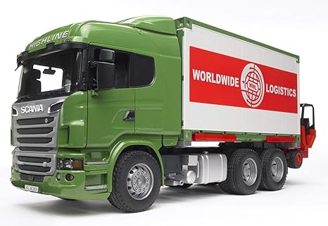 Пожарная машина bruder scania
