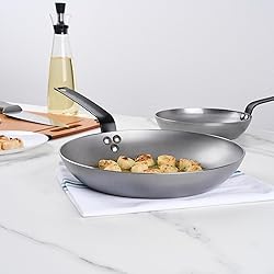 Restaurantware Met Lux 11 Inch Fry Pans, 6 No-Stick