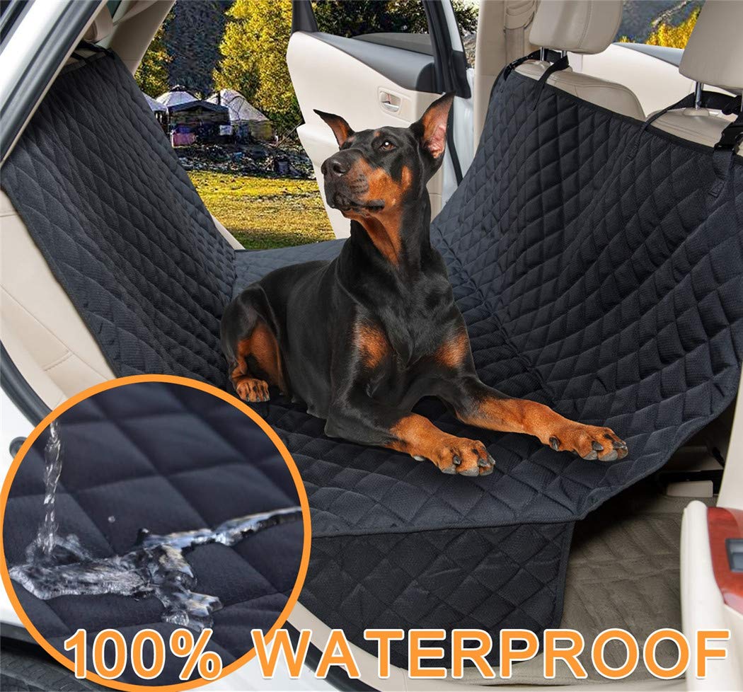 Black Friday YESYEES Waterproof Dog Seat Cover Pet Car Seat Covers For