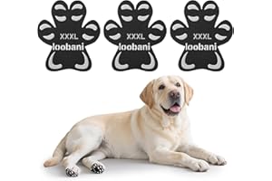 LOOBANI Paw Pads for Dogs Traction - Anti-Slip Sticky Dog Paw Protector Pads for Senior Dogs, Non Slip Adhesive Dog Paw Grip Pads Covers for Slippery Hardwood Floors to Prevent Slipping While Walking Running
