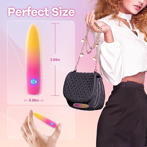 Mini Bullet Vibrator Sex Toys for Women, Small Vibrators Made of Body-Safe  Silicone, Waterproof, USB Rechargeable Personal Massager with 10 Vibration  Modes, Nipple Clit Stimulator Couples Sex Toy in Kenya | Whizz