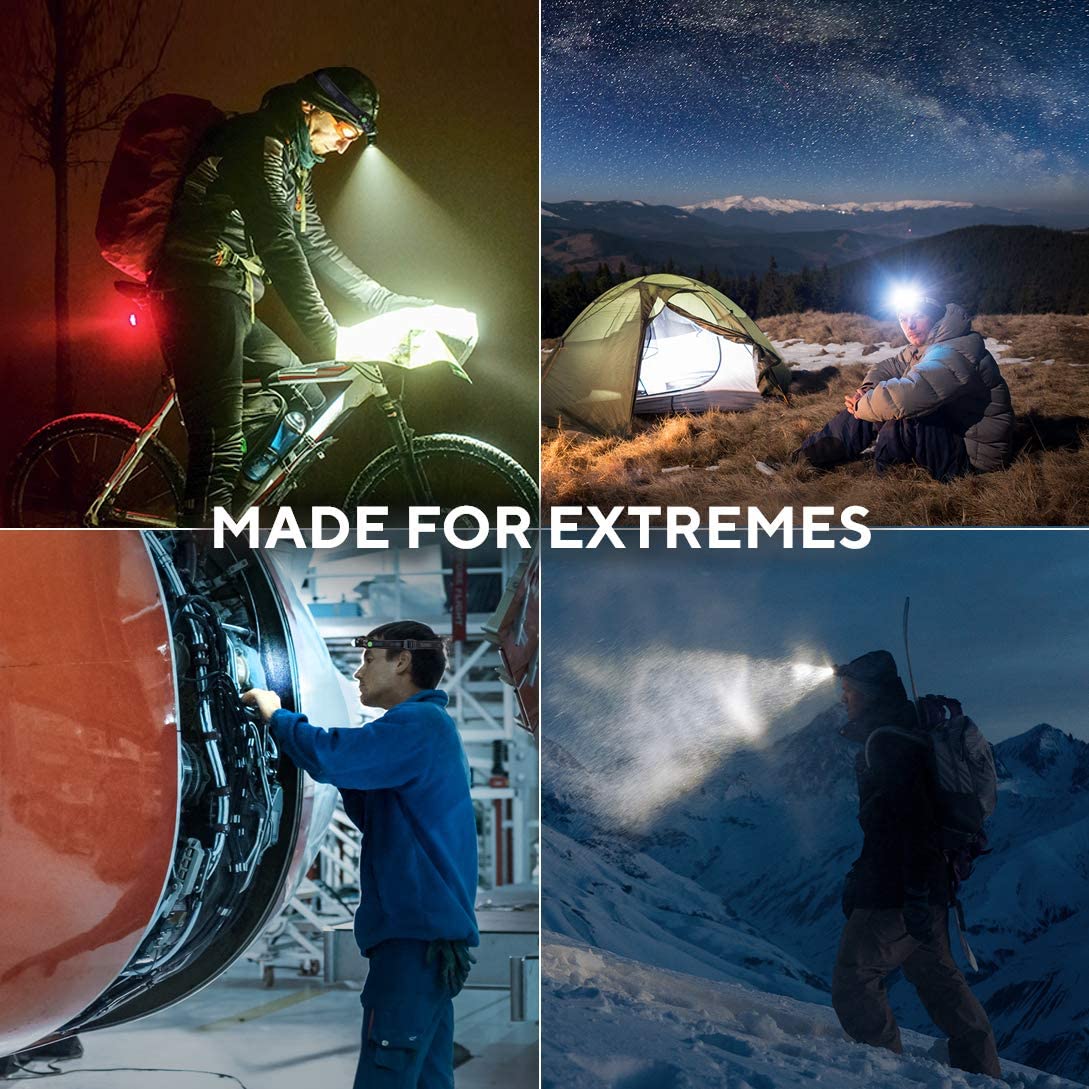 SLONIK Rechargeable Headlamp for Adults 1000 Lumens Super Bright 60