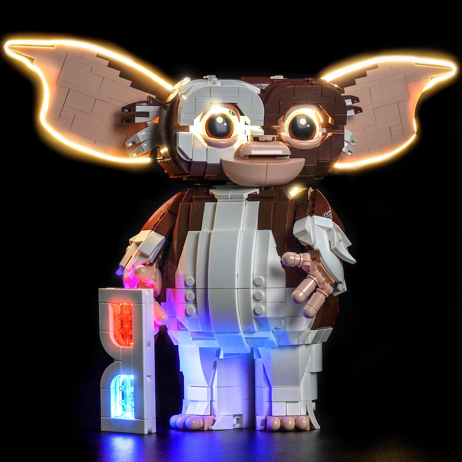 LocoLee Customized Led Light Set Compatible with Lego 21361 Gremlins: Gizmo Decoration Led Decoration Lighting Kit Compatible with Lego 21361 Building Blocks Model,Only Lights Set,No Model — image 1