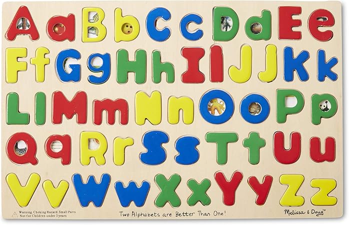 melissa doug self correcting letter puzzles