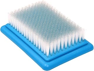 Curtzy Filzstoff Nadelkissen - (16 x 11cm) Blau, Plastikboden, Große Filznadelbürste für Filzwollaccessoires - Lochwerkzeug für Zierstickerei und Filzarbeiten