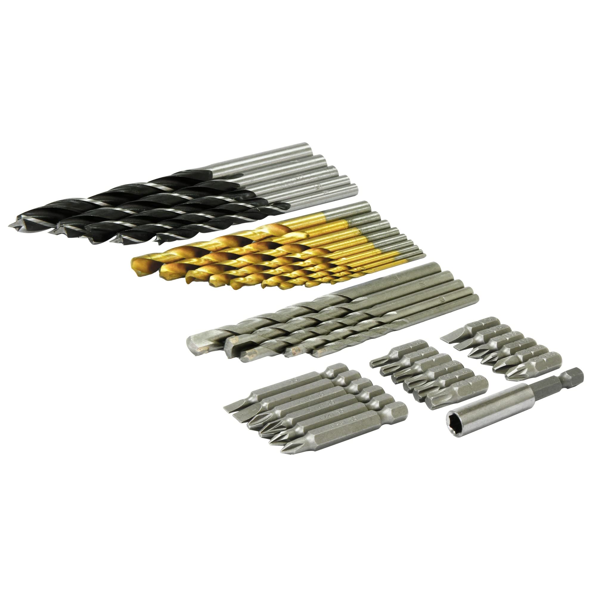 Rolson 48440 38 pc Drill Bit Set