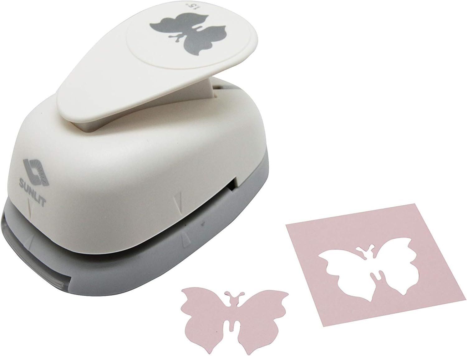 Crafts Bira 2" inch Butterfly Lever Action Craft Punch for Paper Craft