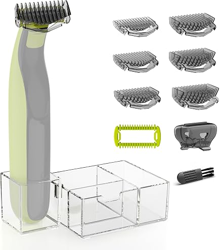 Peigne Tondeuse Réglable 3-21mm Pour Philips QC5315, QC5345, QC5380 - Neuf, Noir, En Plastique