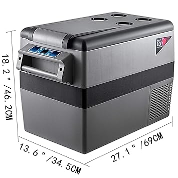 Amazon.es: Anhon Nevera Portatil Coche 45L Nevera de Absorción ...