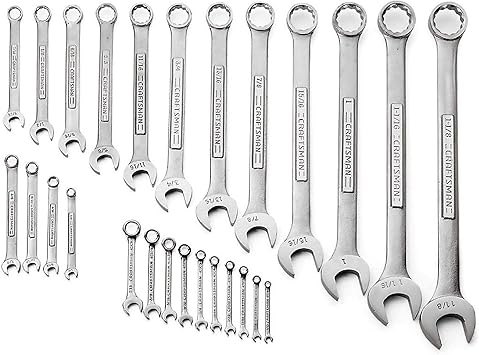 Craftsman 26pc Inch Combination Wrench 