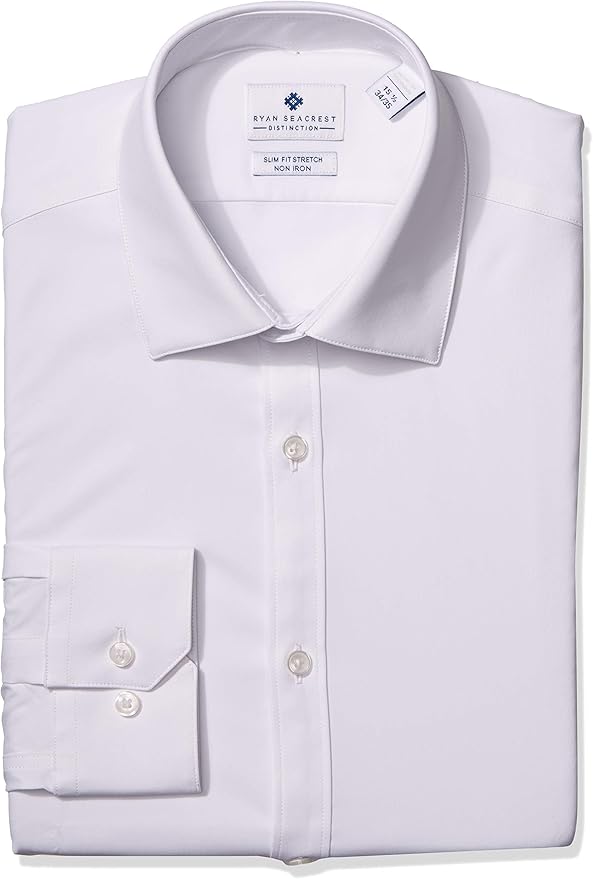 ryan seacrest distinction slim fit stretch non iron
