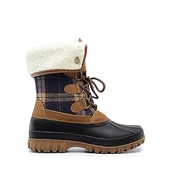 DREAM PAIRS Women's Winter Duck Boots Mid Calf Warm