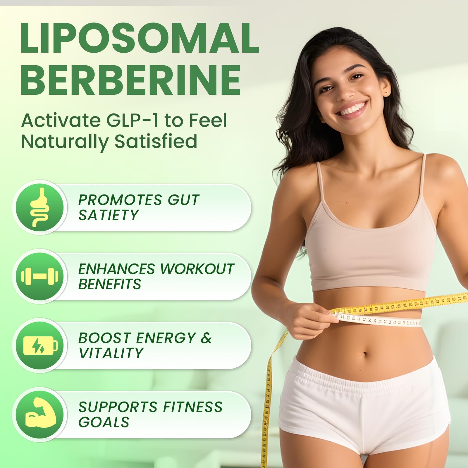 Berberine Supplement with Ceylon Cinnamon - Berberine Liquid Drops with Turmeric Curcumin, Ceylon Cinnamon, Bitter Melon, Berberine Phytosome for Digestion System, Immune Health Support -Vegetarian