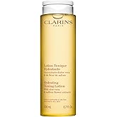Clarins Hydrating Toning Lotion | Cleanses, Tones, Hydrates and Balances Skin's Microbiota |Plant-Based Ingredients, Including Aloe Vera | Alcohol-Free | Normal to Dry Skin Types