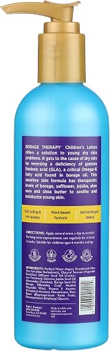 ShiKai Borage Dry Skin Therapy Childrens Lotion 8oz Moisturizing Aloe Vera view 2