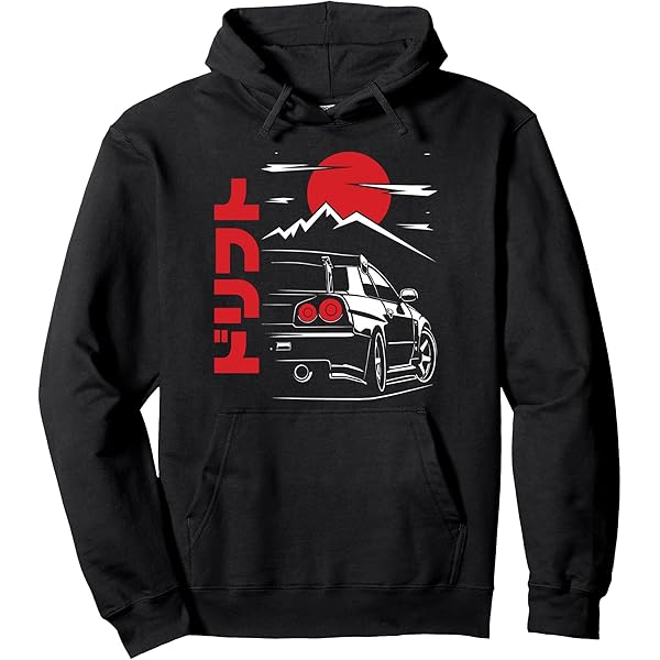 Amazon.com: JDM Japan Motorsport Tuning Car Legend 90s Pullover