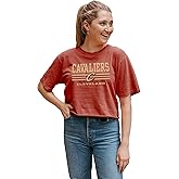 Blue 84 NBA Womens NBA Officially Licensed Women's Crop Top T-Shirt Ringspun Team Color