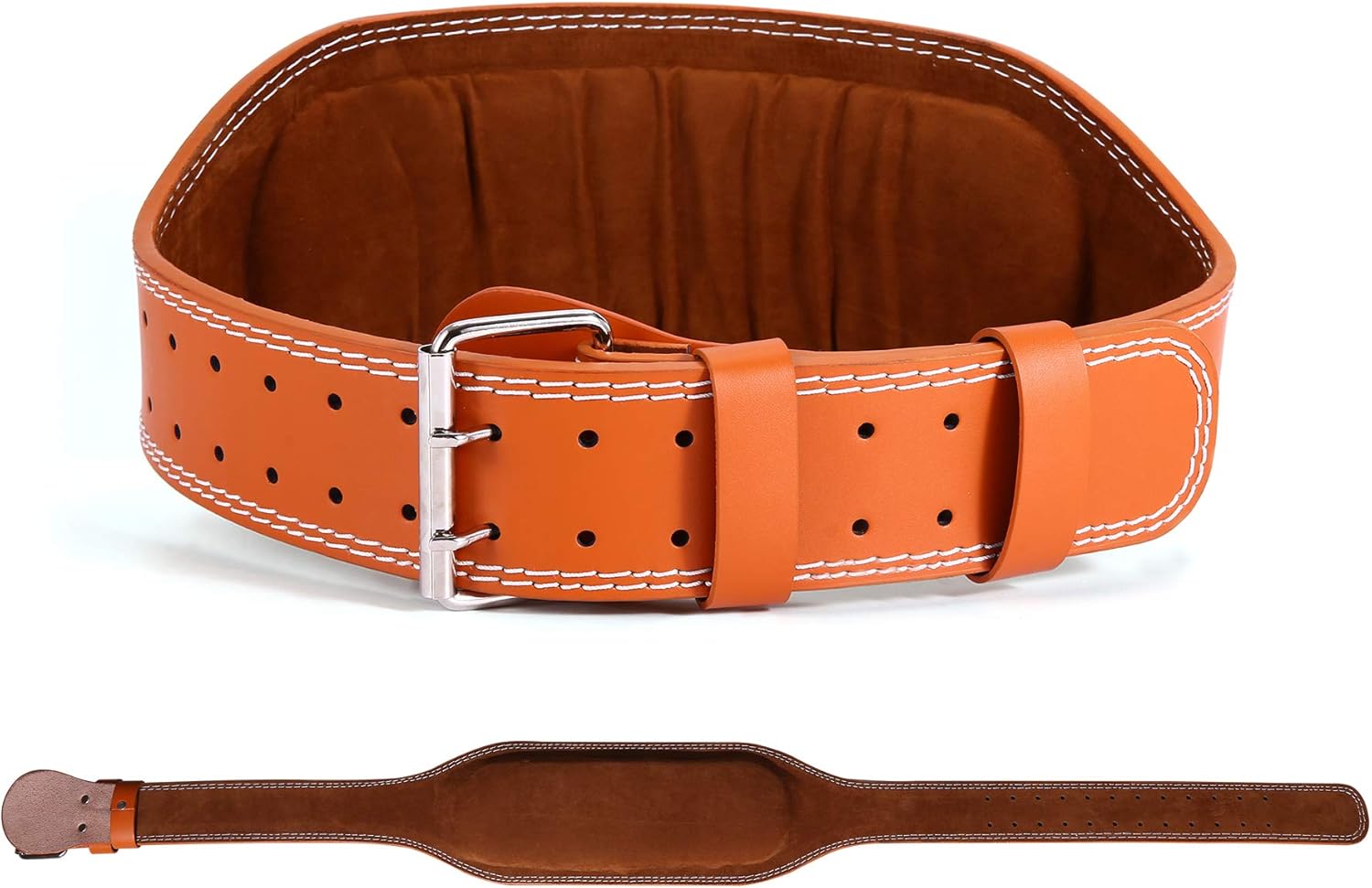 suede weightlifting belt