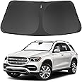 Windshield Sun Shade Compatible with 2020 2021 2022 2023 2024 2025 Mercedes GLE 350 450 Accessories Window Sunshade Sun Visor Protector Keep Car Cool