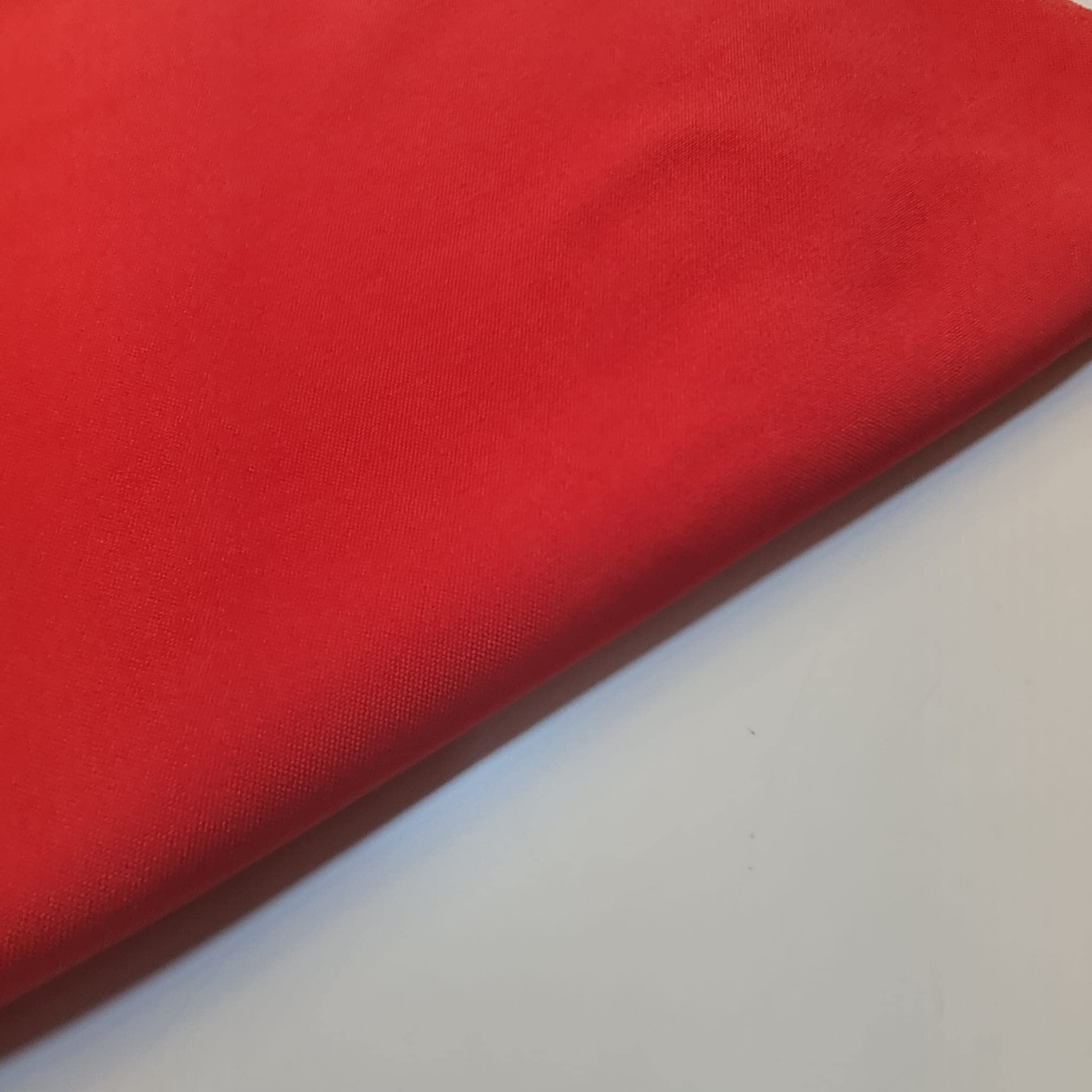 Plain & Printed Scuba Crepe Jersey Stretch Spandex Fabric – Dressmaking Material for Casual & Formal Wear | 58" (150cm) Wide | Sold Per Meter (Pre-Cut Lengths) (Coral)