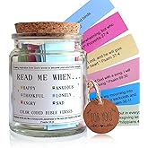 Bible Verses in the Hope Jar Read Me When, Colored Bible Verses, Scripture Prayer Jar Bible Gifts for Women Church Faith Based