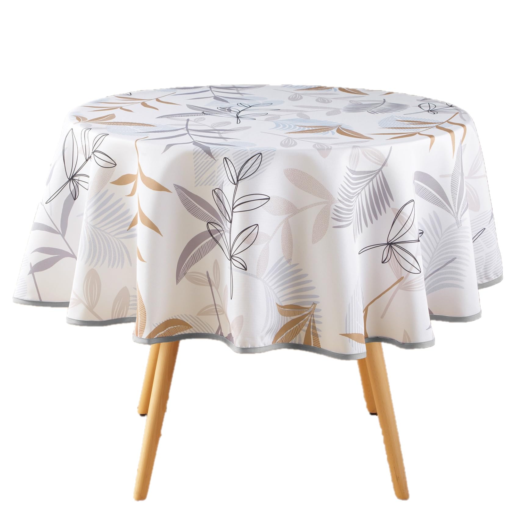 Douceur d'Intérieur Round Tablecloth 180 cm Polyester Miraline