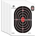 Atflbox 7 x 9 Inch BB Gun Target Papers for Pellet Trap Shooting Target Holder, Pack of 100