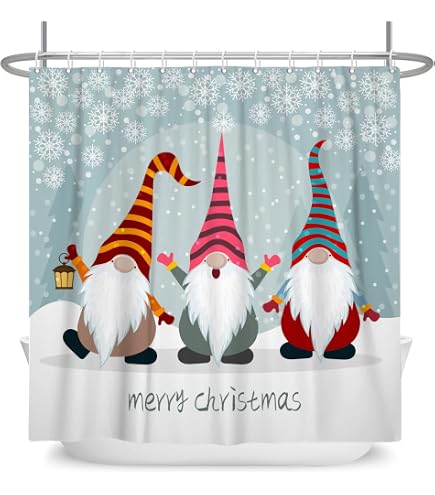 Rideau De Douche Halloween Automne - Motif Chauves-souris, Gris Et Blanc, 175x180 Cm - Abakuhaus 100% Polyester