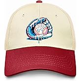 Baseball Dripping Ice Cream Baseball Hats Beach Cap for Her