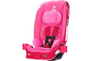 Diono Radian 3R, All-in-One Convertible Car Seat, Rear and Forward Facing, 10 Years 1 Car Seat, Slim Fit 3 Across, Pink Cotto