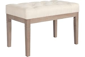 HOMESTRIPE CangLong Ottoman Bench, Beige 2