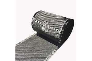 CARBON KEVLAR SUPPLY 5 FT x 12" - Carbon Fiber FABRIC-2x2 Twill WEAVE-3K/220g