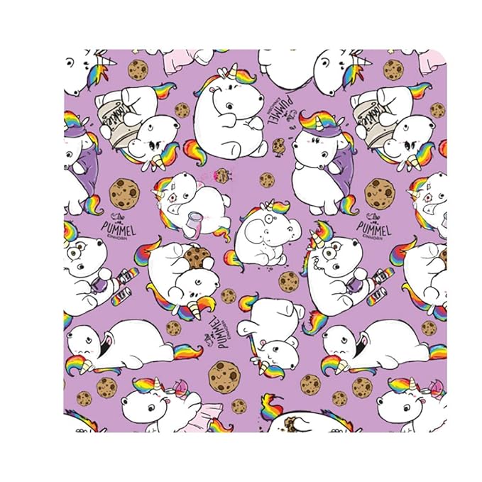 Pummel & Friends - Geschenkpapier (lila)