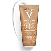 Vichy Water & Sweat Resistant Face & Body Sunscreen, Capital Soleil SPF 60 Ultra Light, Hydrating & Non-Greasy UV Lotion with