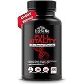 HerbaMe HGH Supplements for Men and Women, 90 Capsules - Naturally Supports Human Growth Hormone, Muscle Building, Muscle Growth Formula, Post Workout Recovery Amino Acid Blend with Colostrum Pills