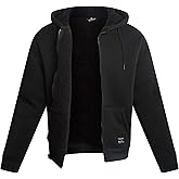 Southpole Mens Hoodie - Cozy Soft Fully Sherpa Lined Warm Zip Up Hoodie - Casual Sweatshirts for Men with Drawstring Hood