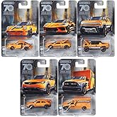Matchbox 2023 70th Anniversary Special Edition Moving Parts Complete Set of 5 Diecast Vehicles from HMV12-956A Release