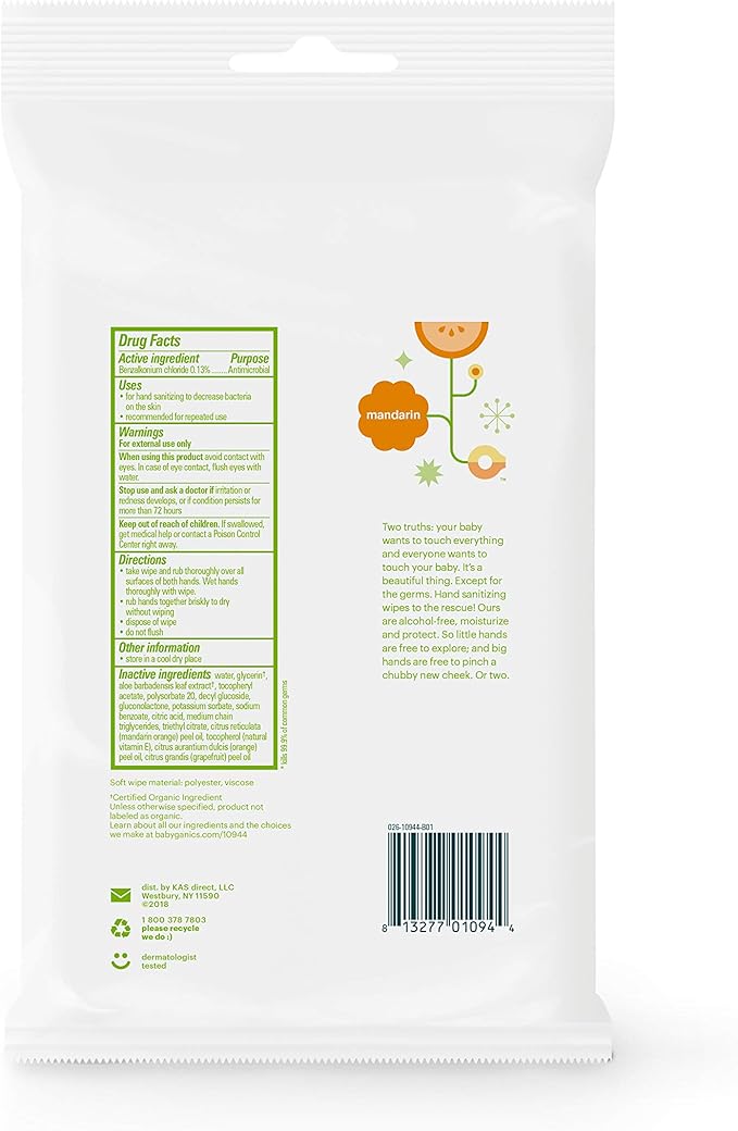 babyganics sanitizing wipes