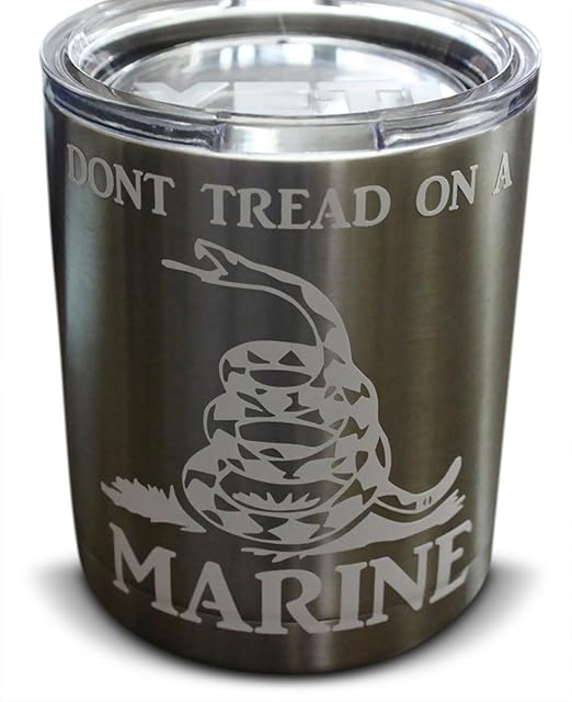 Don't Tread On A Marine Decal For Your Yeti