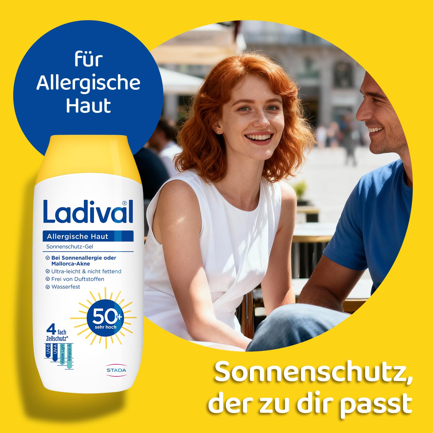 Ladival Sonnenschutz-Gel für allergische Haut LSF 50+, 200 ml Gel 3