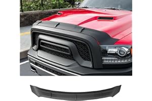CZmenghe Hood Deflector Compatible with 2009 2010 2011 2012 2013 2014 2015 2016 2017 2018 Dodge Ram 1500 Hood Shield Protector Replacement for 2009-2018 Dodge Ram 1500 Accessories